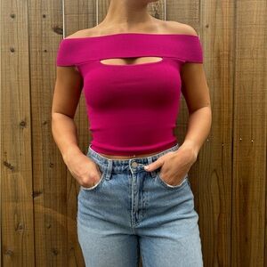 Express Off The Shoulder Top